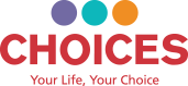 Logo of Choices Housing Association Limited - 103 Heath Street, a care home in Newcastle Under Lyme, Staffordshire, offering older person care, learning disability and autism support, physical disability support and sensory impairment support.