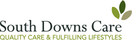 Logo of Downs House, a care home in Petersfield, Hampshire, offering older person care, dementia care and physical disability support.