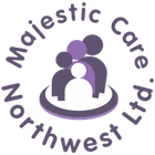 Logo of Majestic Care North West Limited, a home care agency in Burnley, Lancashire, offering older person care, dementia care, mental health care and learning disability and autism support.