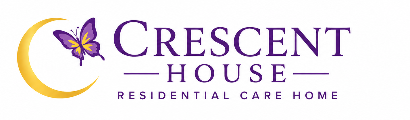 Logo of Crescent House, a care home in Northampton, West Northamptonshire, offering older person care, dementia care, physical disability support and sensory impairment support.